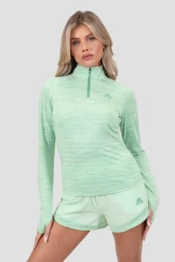 Women's Trail 1/4 Zip - Sage Green