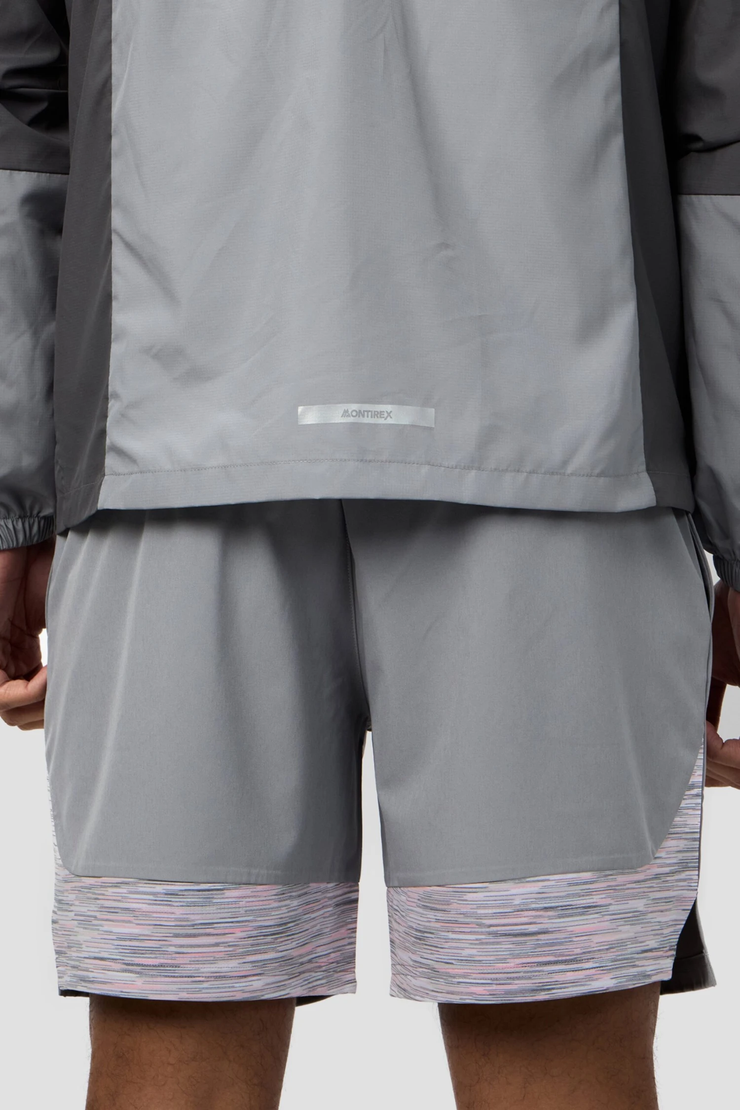 Trail Windbreaker - Grey/Pink/White 9 Trail Windbreaker - Grey/Pink/White - Image 7