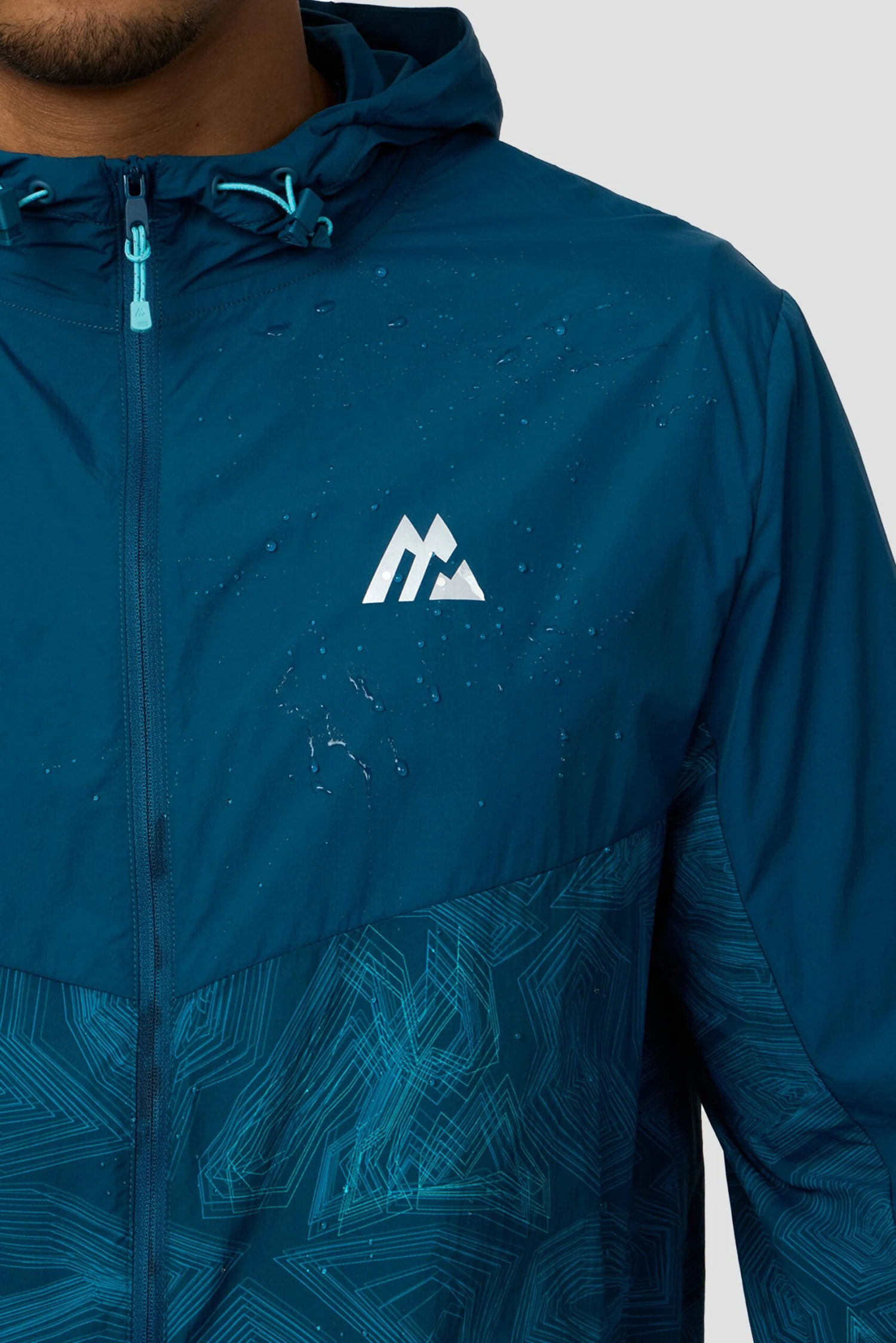 Geo M Print Windbreaker - Abyssal 7 Geo M Print Windbreaker - Abyssal - Image 5
