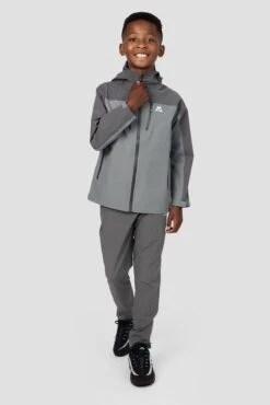 Boys Derecho Waterproof Jacket - Platinum Grey/Cement Grey -Montirex zHzl8ZQ2dYv0ul2ibC3IRsfkbBifs2X6P6rfH8S0ajk