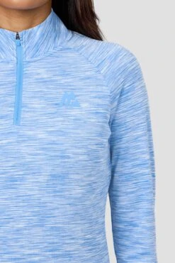 Women's Trail 1/4 Zip - Light Blue Multi -Montirex zK0mG8WCzLgwuGXrPTh6eBZRL5UsFl2R 9ULpucrZmQ