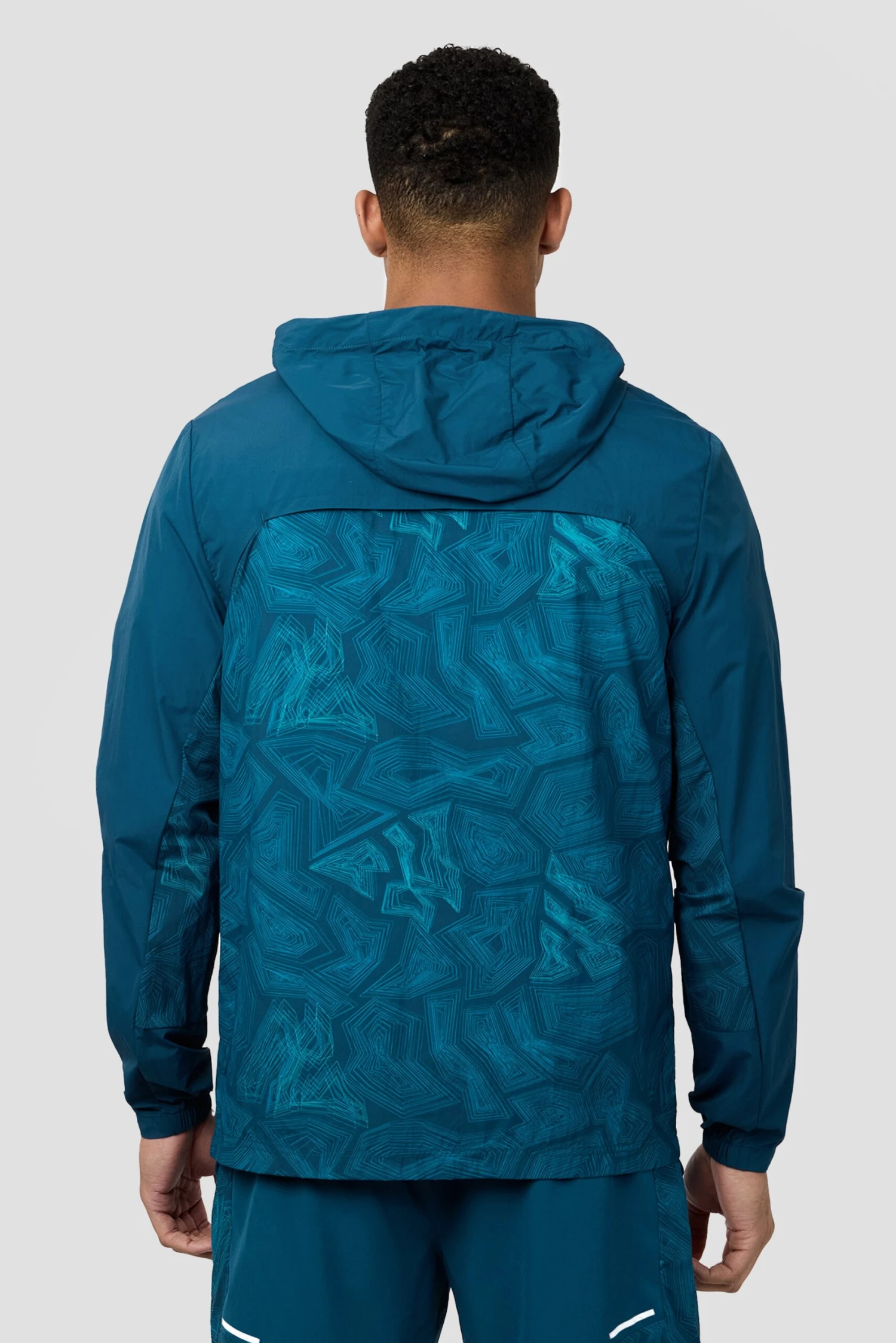 Geo M Print Windbreaker - Abyssal 4 Geo M Print Windbreaker - Abyssal - Image 2
